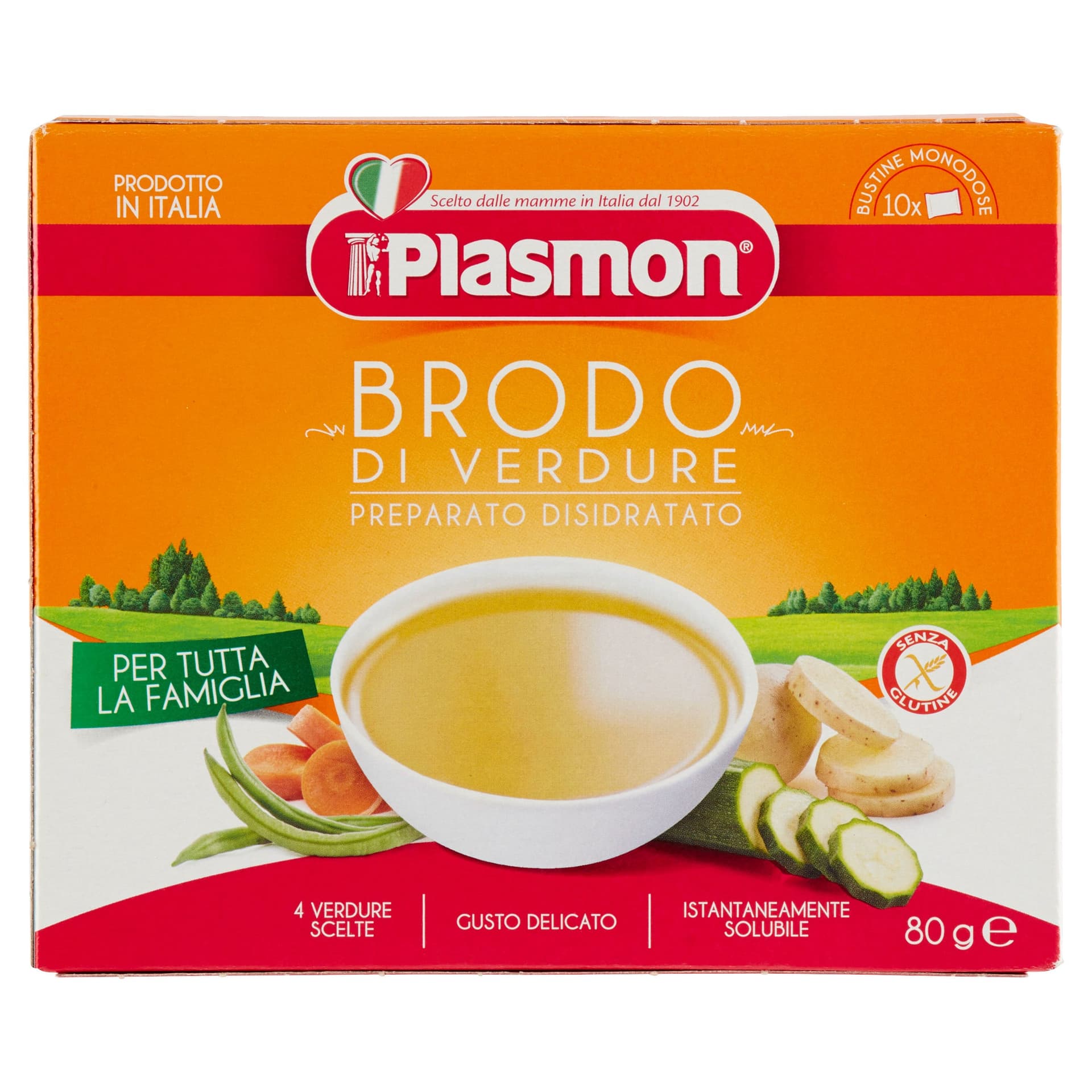 Plasmon Brodo Dry – 10 Beutel, 80g