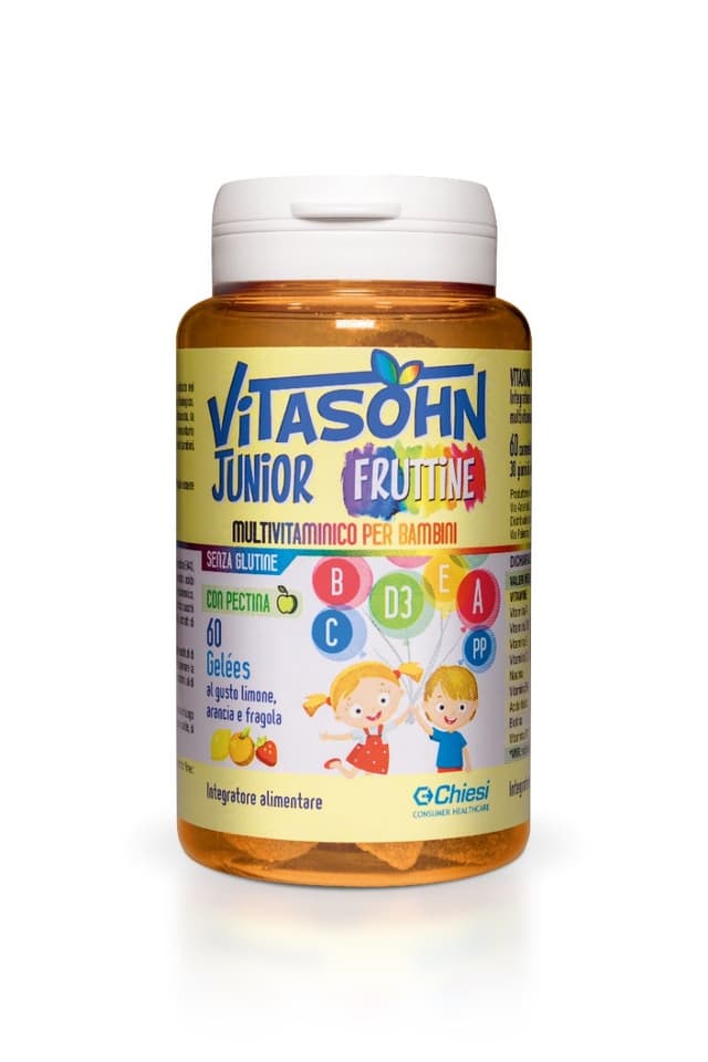 Vitasohn Junior Fruttine – 60 Kautabletten