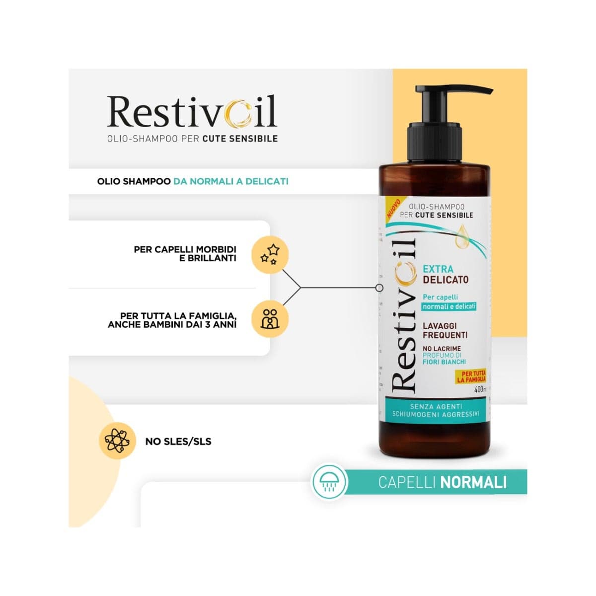 RESTIVOIL EXTRA DELICATO 400ML