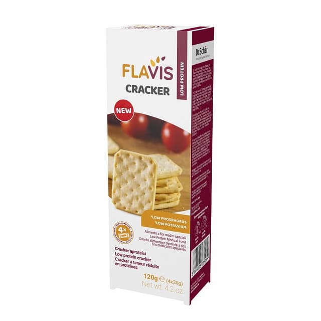 Flavis Cracker – 120 g Packung