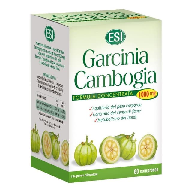 Garcinia Cambog 1000 mg – 60 Tabletten ESI
