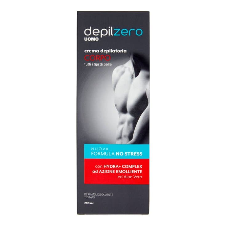 Depilzero Crema Corpo Uomo – 200 ml Creme