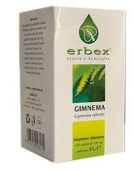 GIMNEMA 100CPS 430MG ERBEX