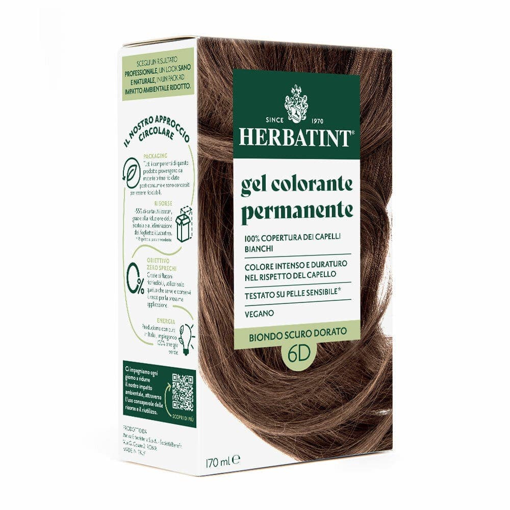 Herbatint 6D Dunkles Goldblond – 170 ml