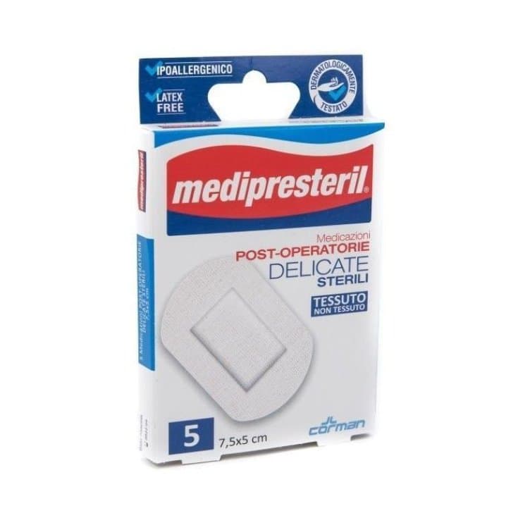 Medipresteril Medizinische Kompressen 7,5 x 5,5 cm