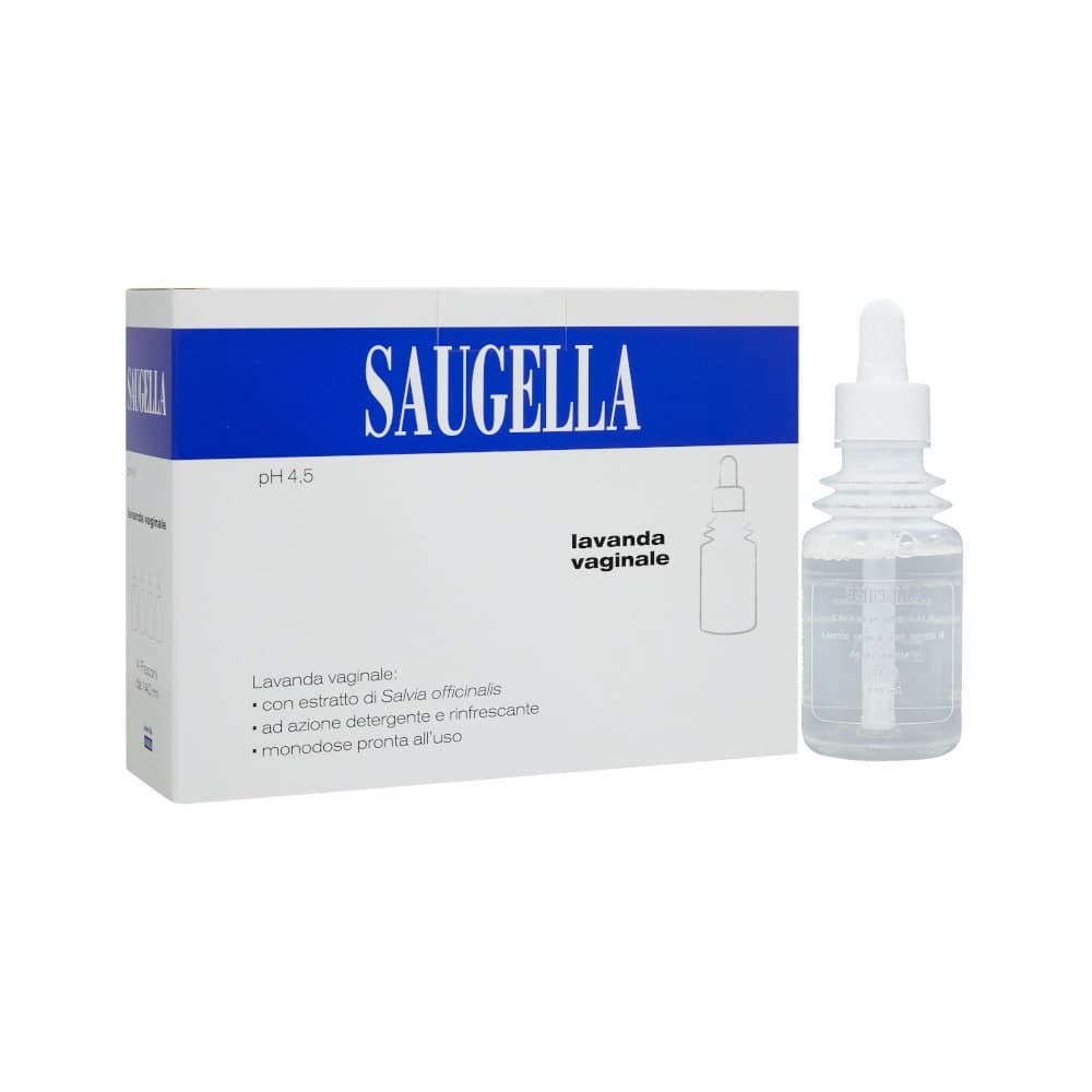 Saugella Lavanda Vaginale – 140 ml, 4 Flaschen