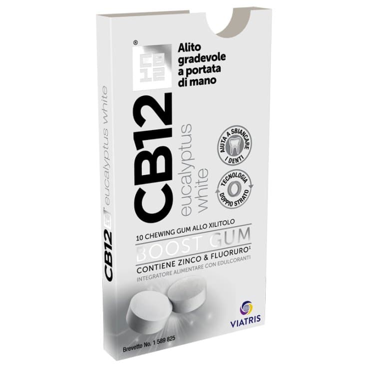 CB12 Boost Eucalyptus White – 10 Kaugummis
