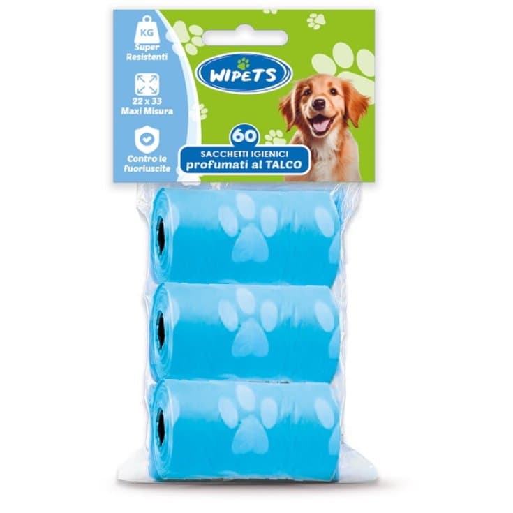 WIPETS Hygienische Tücher – 60 Stück