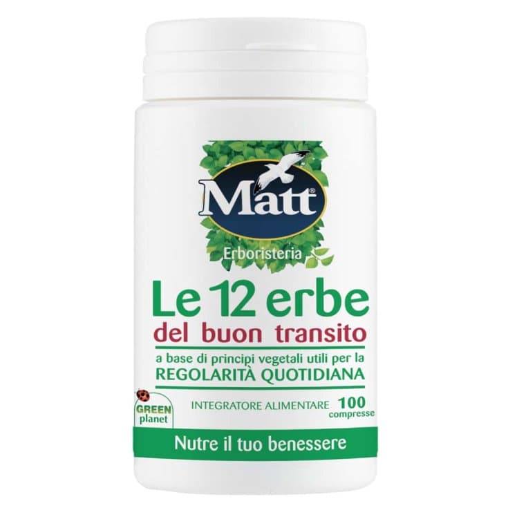 Matt Le 12 Erbe – 100 Tabletten