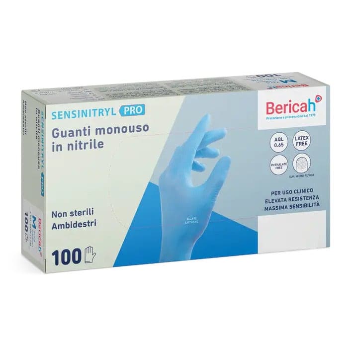 Sensinit Pro Nitrilhandschuhe – 100 Stück, Größe S