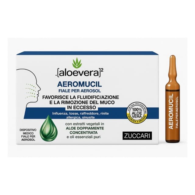 Aloevera2 Aeromucil – 10 Ampullen à 5 ml