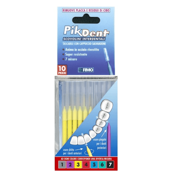 Pikdent Zahnseide – 10 Stück, Größe 3