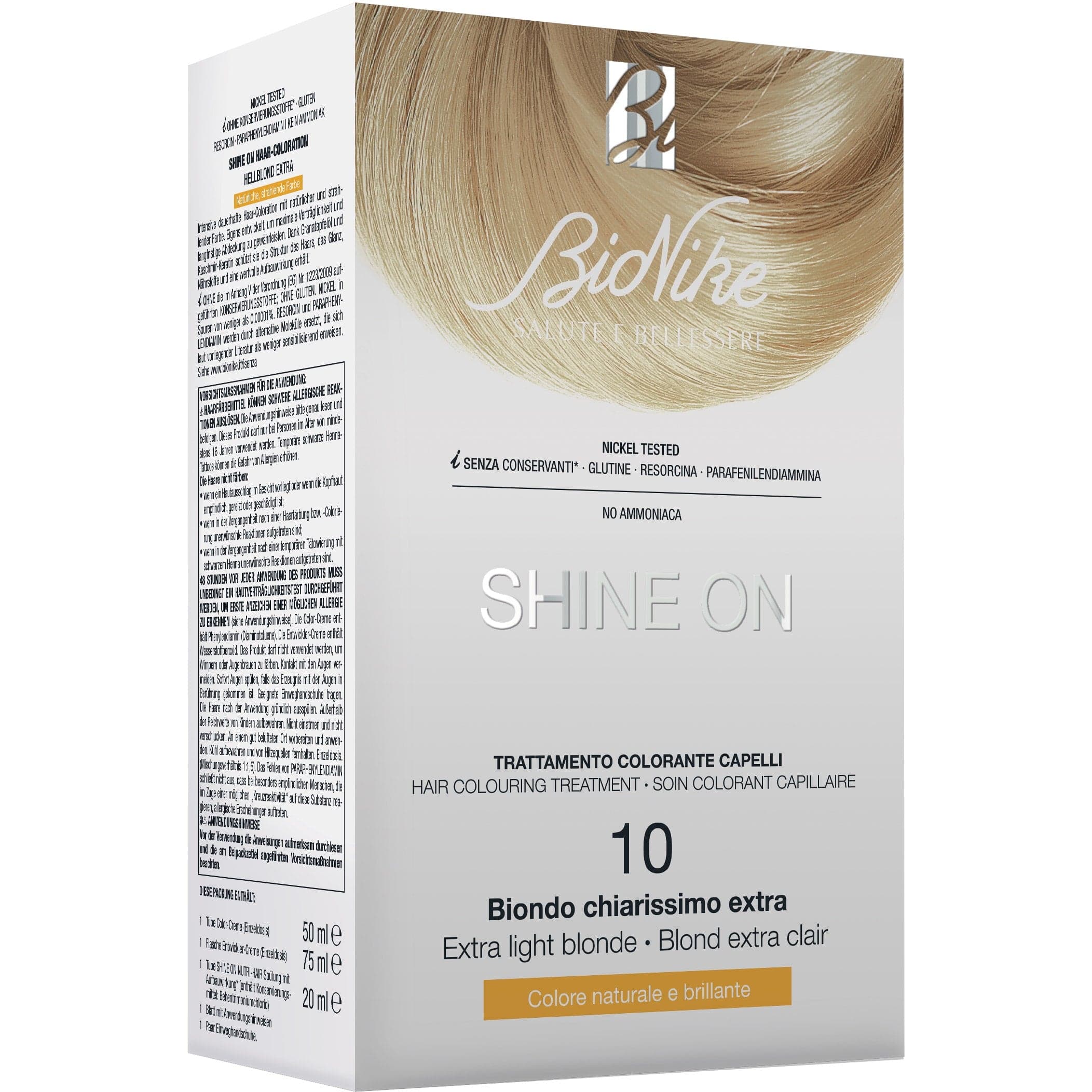 SHINE ON COL CAPELLI BIONDO 10