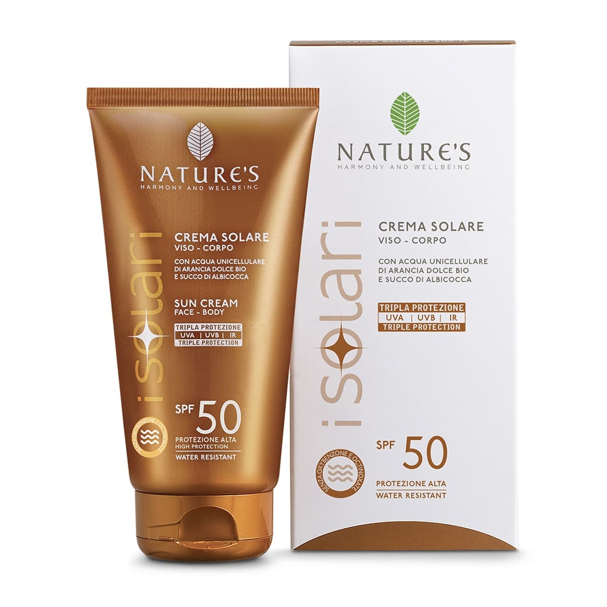 SOLARI NATURES CREMA SPF50