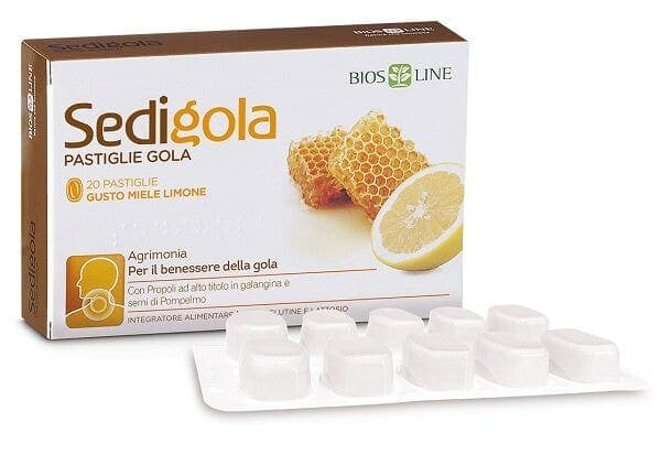 APIX SEDIGOLA MIELE LIM – 20 Pastillen