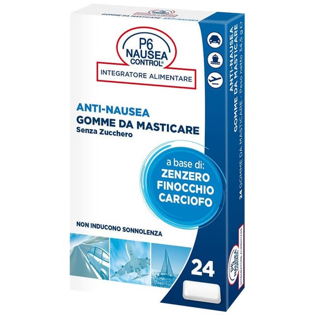 P6 Nausea Control Kautabletten – 24 Stück