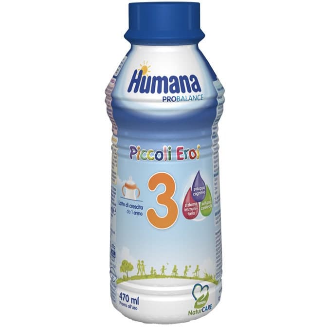Humana 3 Kindermilch – 470 ml Flasche