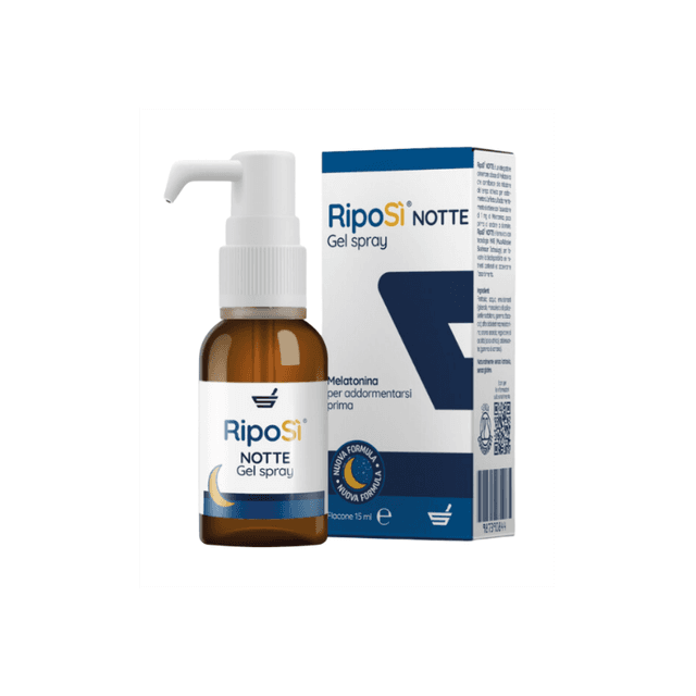 Riposi Notte Gel Spray – 15 ml Mundspray für die Nacht