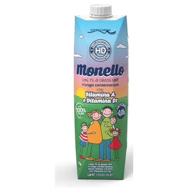 MONELLO HD LATTE DIGER/A 1LT