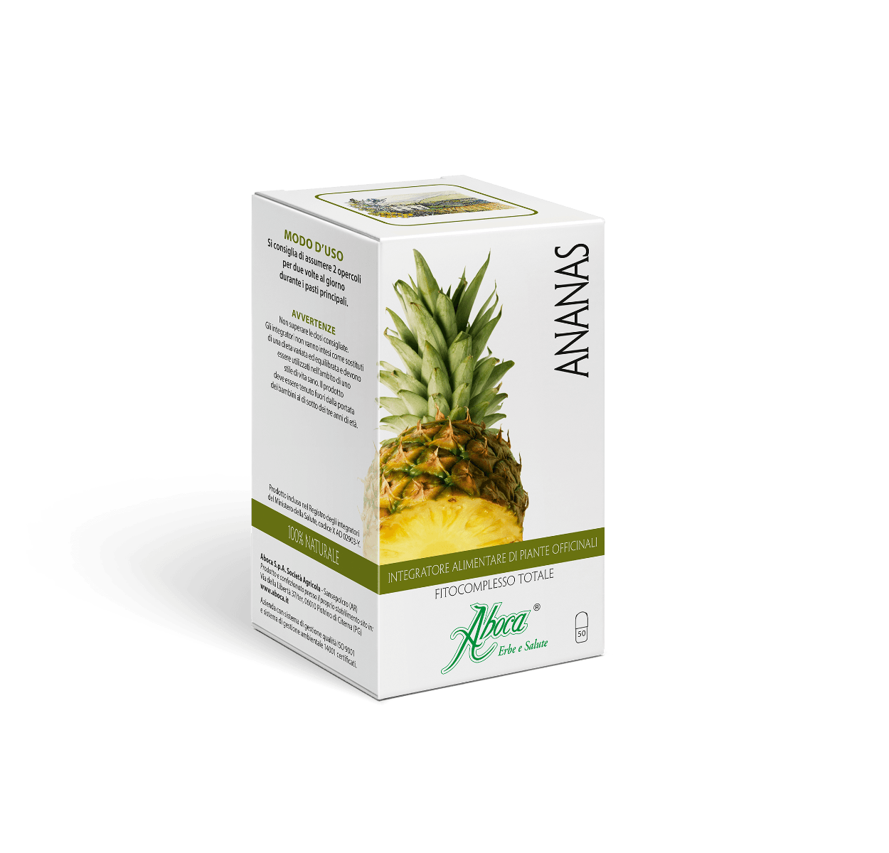 Ananas 50 – 50 Kapseln Aboca