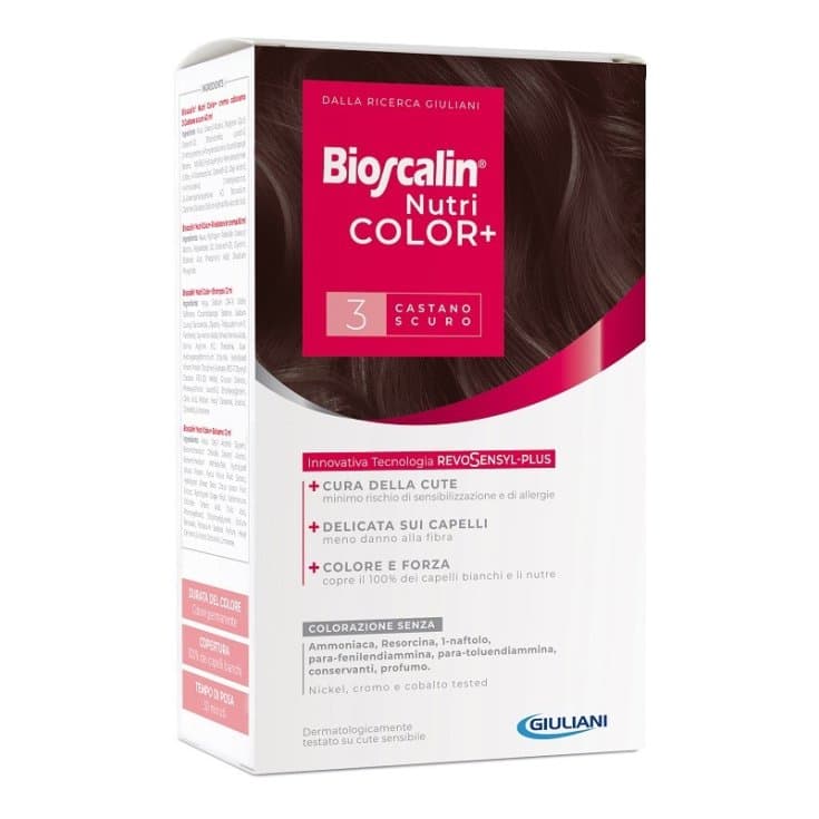 Bioscalin Nutricol PL 3 – Haarfarbe Kastanie
