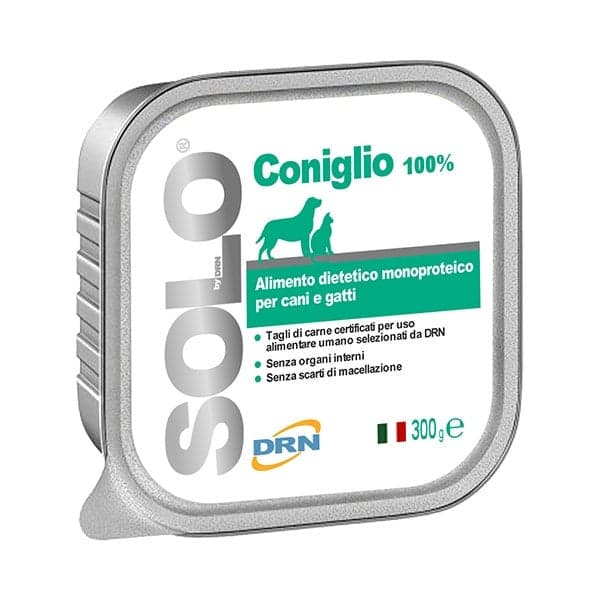 SOLO CONIGLIO CANI/GATTI 300G
