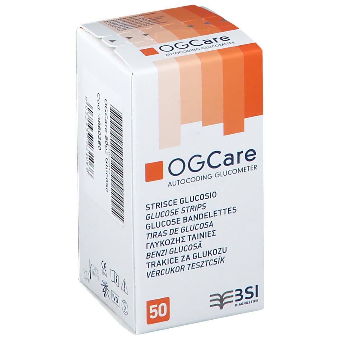 OGCARE GLICEMIA 50STR