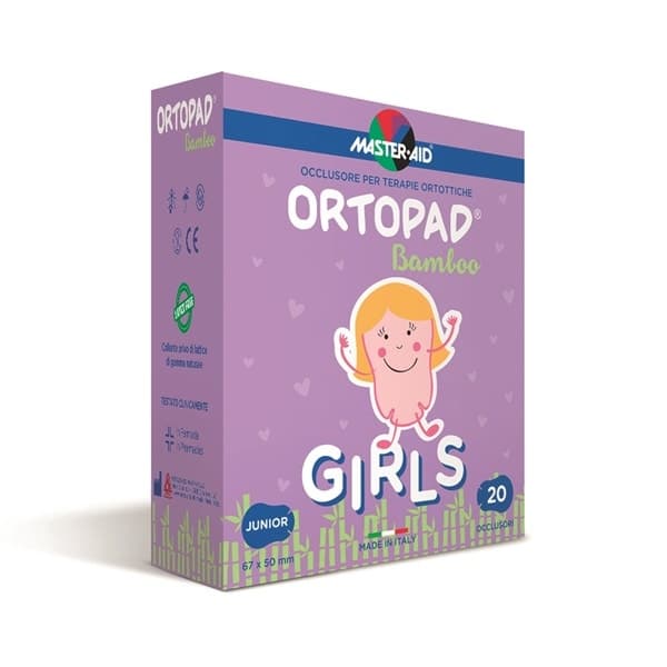 ORTOPAD CER OCUL GIRLS J 20P