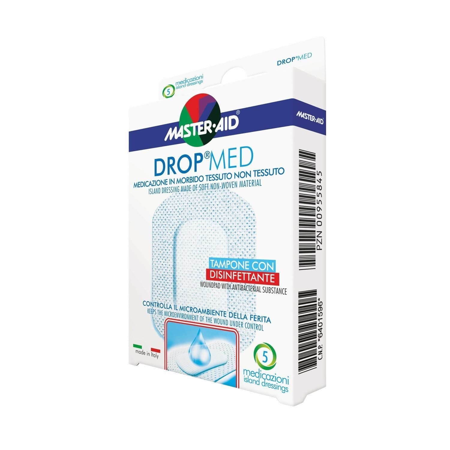 Drop Med Wundauflage 10 × 10 cm – 5 Stück