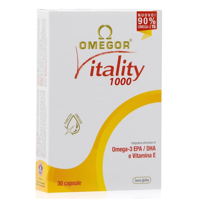 Omegor Vitality 1000 – 30 Kapseln
