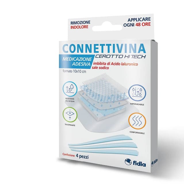 Connettivina Bio Cer HiTec – 10x10 cm Pflaster