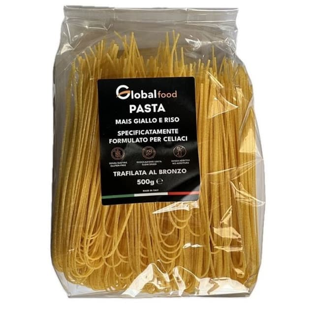 Spaghetti Mais Gelb und Reis – 500 g