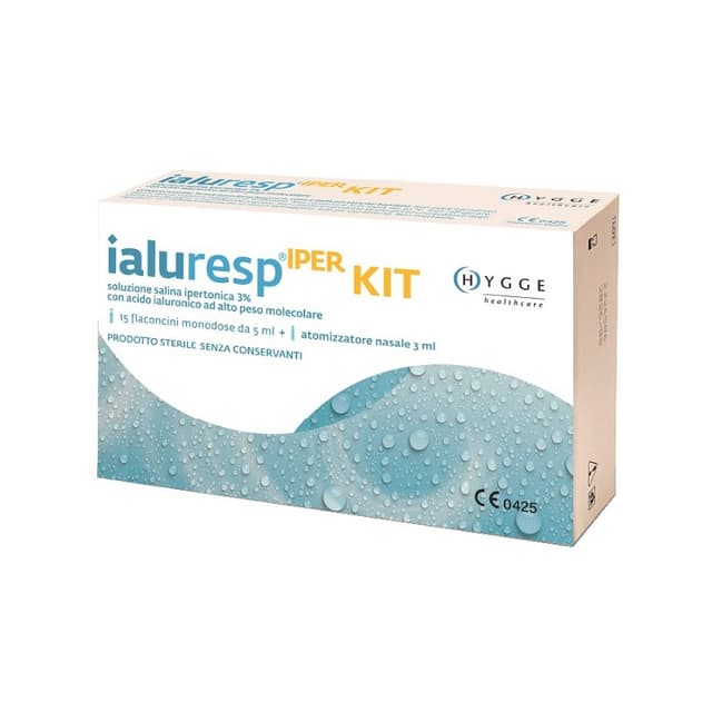 Ialuresp Iper Kit – 15 Ampullen + Zerstäuber