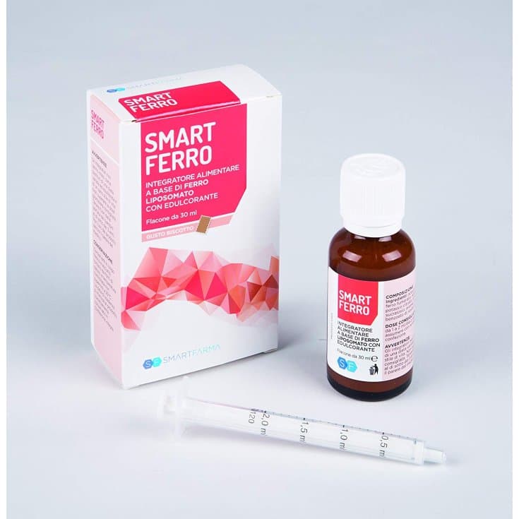 SMARTFERRO – Eisen + Folat Tropfen 30 ml