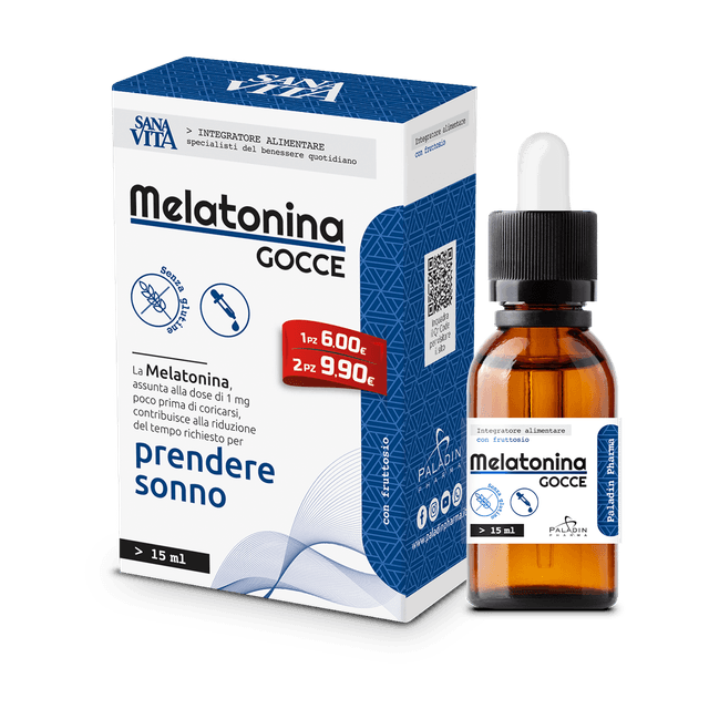 Sanavita Melatonin Tropfen – 15 ml