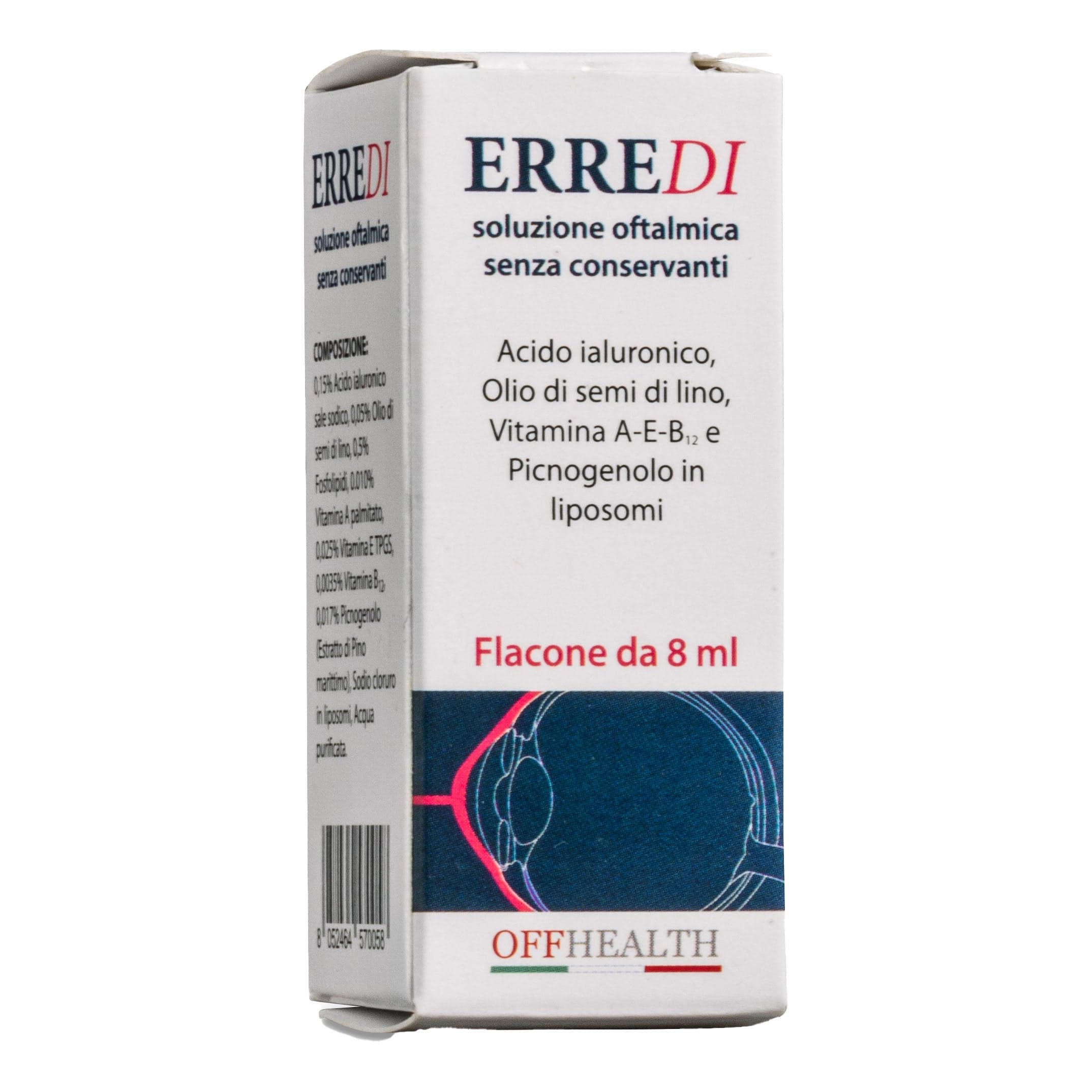 Erredi Augenpflege Lösung – 10 ml