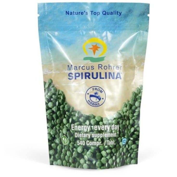 Spirulina Marcus – 540 Tabletten Nahrungsergänzung