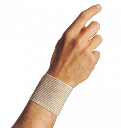 Polsino Beige mit Klettverschluss – 6 cm (Größe 1)