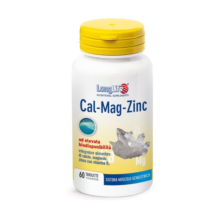 Longlife Cal/Mag/Zinc – 60 Tabletten