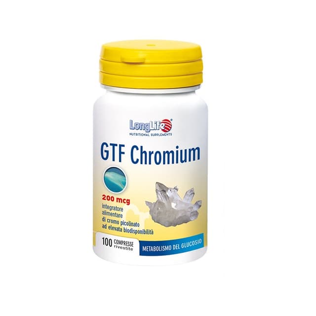 Longlife GTF Chromium – 100 Tabletten