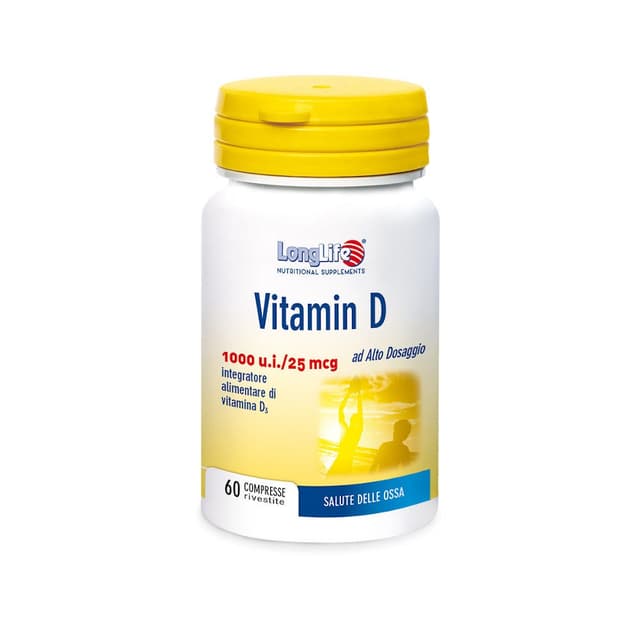 Longlife Vitamin D 1000 – 60 Tabletten