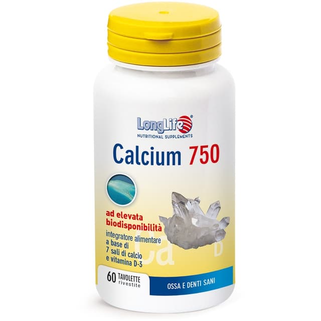 Longlife Calcium 750 mg – 60 Tabletten