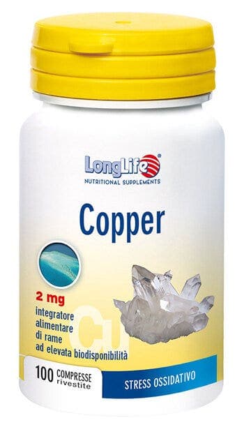 LONGLIFE COPPER 2MG 100CPR RIV