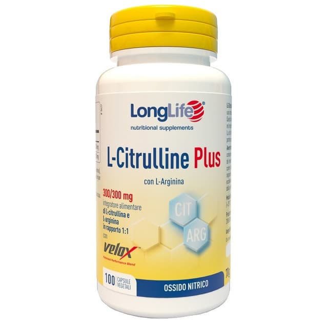 Longlife L-Citrulline – 100 Kapseln