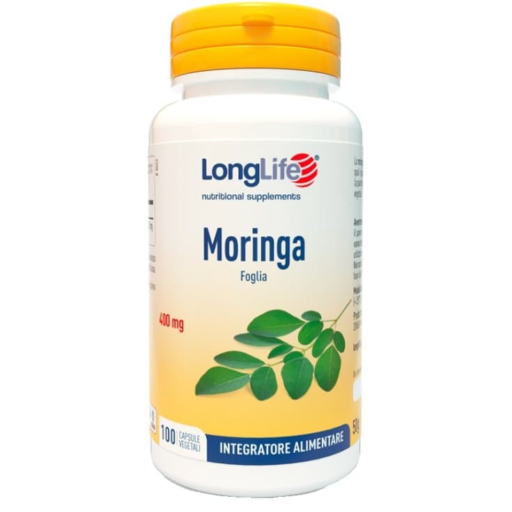 Longlife Moringa 400 mg – 100 Kapseln
