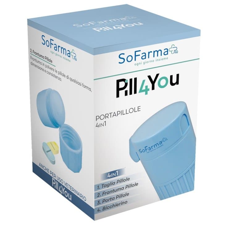 Pill4You Pillenbox – Porta/Taglia/Frant SF+
