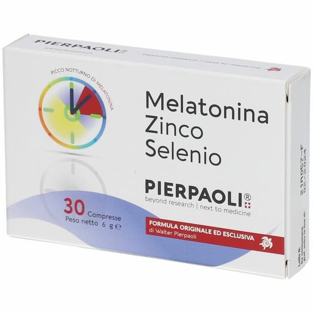 MELATONINA ZINCO SELENIO 30CPR