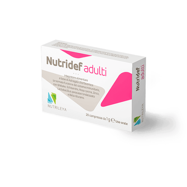 Nutridef Adulti – 20 Tabletten Nahrungsergänzung