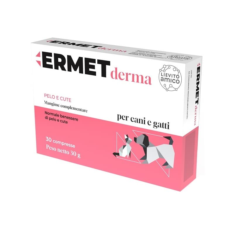 Ermet Derma Fell und Haut – 30 Tabletten