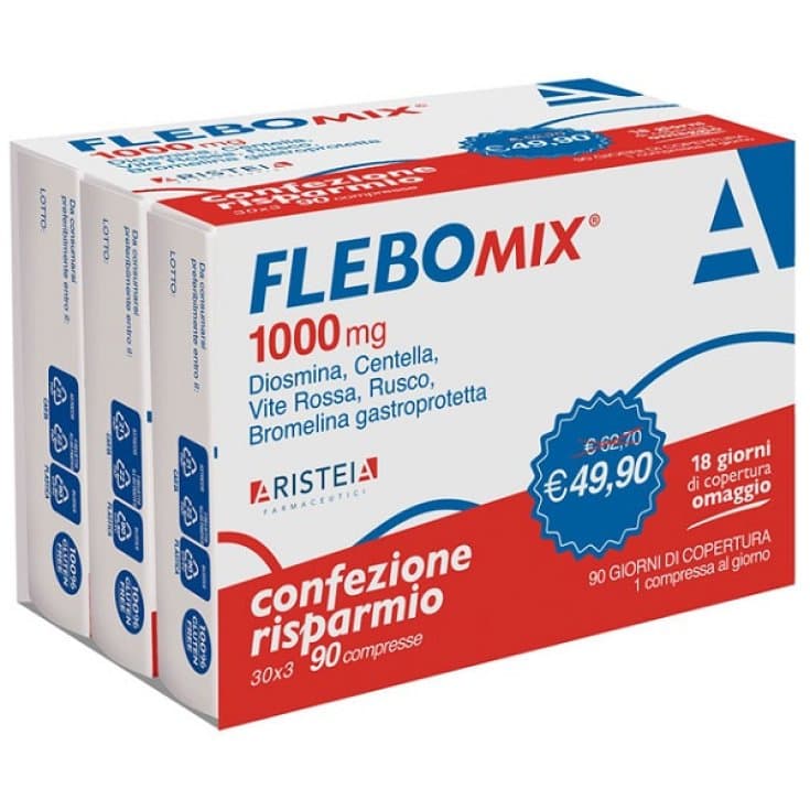 Flebomix 1000 mg Tri-Pack – 90 Tabletten